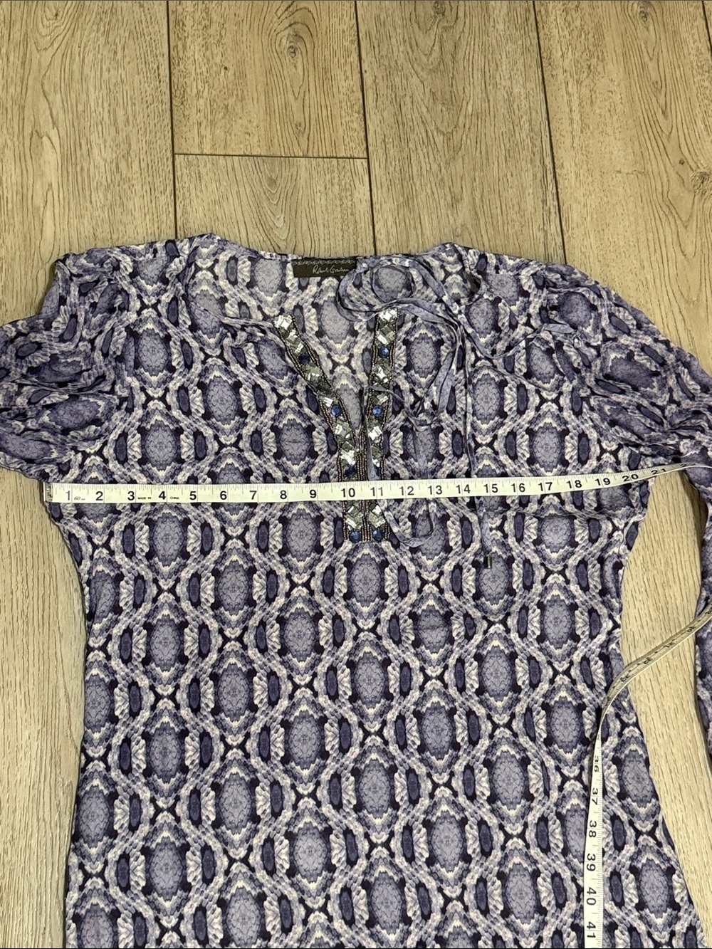 Robert Graham 100% silk dress - Picture 3 of 5